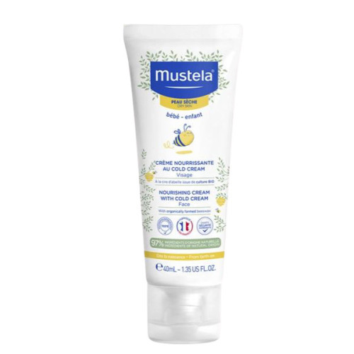Mustela Crème Nourrissante Cold Cream 40ml - Hydratation Bébé
