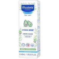 Mustela Hydra Bébé 40ml - Hydrate et Protège avec Avocat Bio