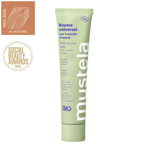 Mustela Baume Universel Bio 75g - Soin Bio Corps et Visage
