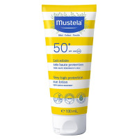 Mustela Lait Solaire SPF50+ 100ml - Protection Familiale Bio