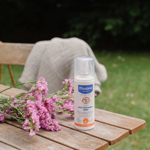 Mustela Anti-Moustique Bébé 100ml - Protection 8h