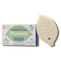 Mustela Shampoing Douche Solide 75g Bio et Naturel