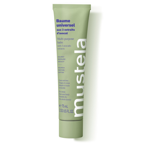Mustela Baume Universel Avocat 75ml Peau Nourrie et Réparée