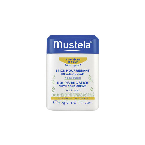 Mustela Stick Cold Cream : Baume Nourrissant 98% Naturel pour Bébé