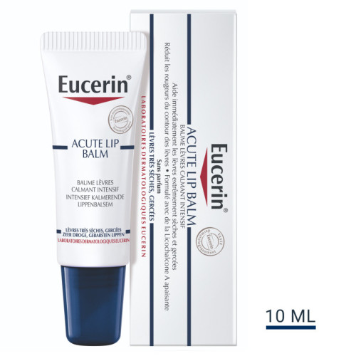 Eucerin Baume Lèvres Calmant 10mL - Hydratation Intense