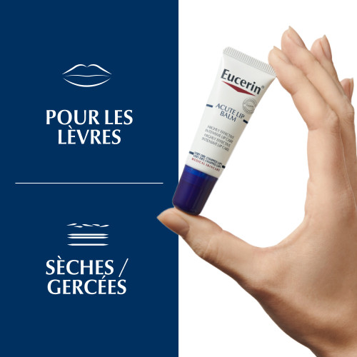 Eucerin Baume Lèvres Calmant 10mL - Hydratation Intense