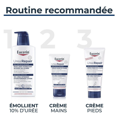 Eucerin UreaRepair PLUS 100mL - Soin intensif pieds secs