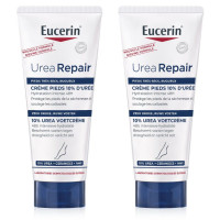 Eucerin Crème Pieds Réparatrice 2x100mL - Douceur et Protection