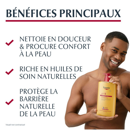 Eucerin pH5 Huile Douche 1000mL - Protection Peau Desséchée