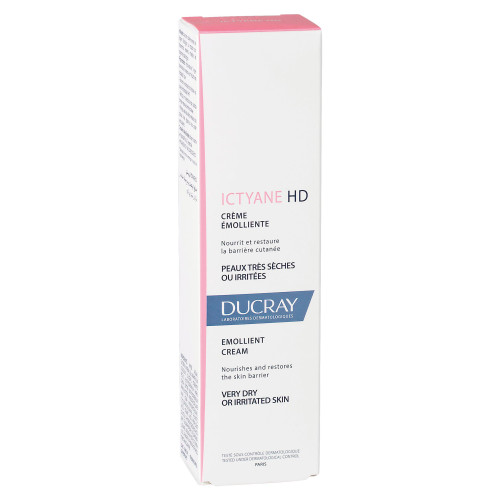 DUCRAY ICTYANE HD Crème 50mL - Soin Peaux Sèches Irritées