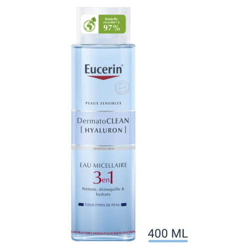 Eucerin DermatoCLEAN Lotion 400mL - Démaquillant Doux Peau Sensible