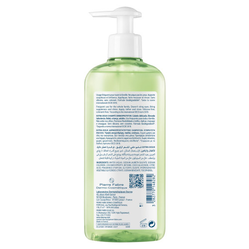 Ducray Shampoing Extra-Doux 400ml - Douceur et Brillance