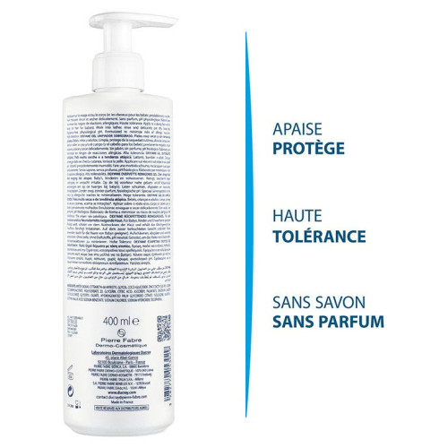 Ducray Dexyane Gel Nettoyant Surgras 400ml - Soin Doux