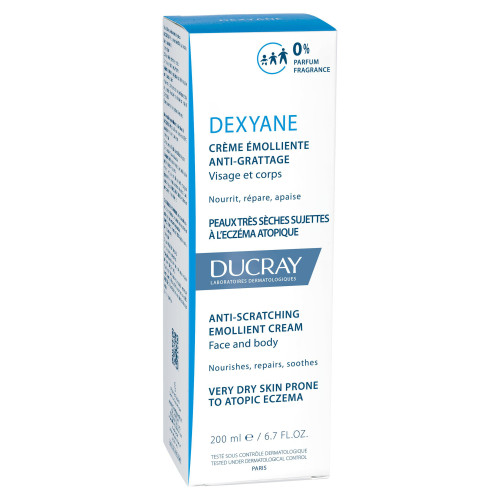 Dexyane Crème Emolliente Anti-Grattage 200 ml