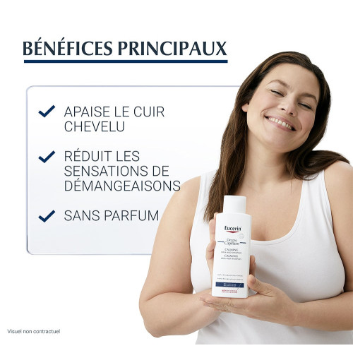 Eucerin DermoCapillaire Urée Calmant 250ml - Apaise le cuir chevelu