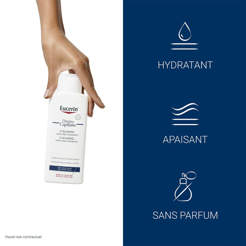 Eucerin DermoCapillaire Urée Calmant 250ml - Apaise le cuir chevelu
