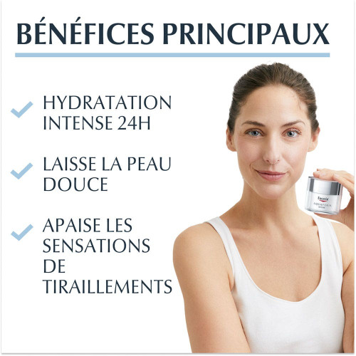 Eucerin Aquaporin Active 50ml - Hydratation Intense Peau Sèche
