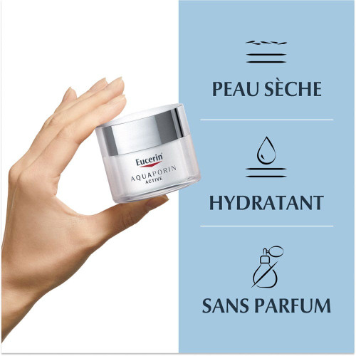 Eucerin Aquaporin Active 50ml - Hydratation Intense Peau Sèche