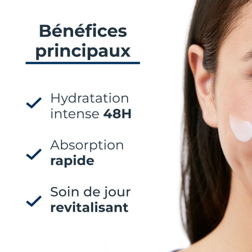 Eucerin Crème Visage Emolliente 50ml - Hydratation Intense