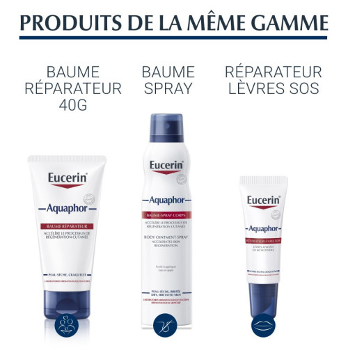 Eucerin Aquaphor Baume Réparateur 20ml - Peau Sèche Adoucie
