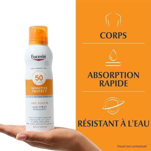Eucerin Brume Solaire SPF 50 200ml - Protection Peau Sensible