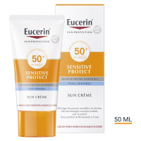 Eucerin Sensitive Protect Crème SPF 50+ 50ml - Haute Protection