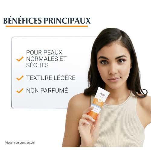 Eucerin Sensitive Protect Crème SPF 50+ 50ml - Haute Protection