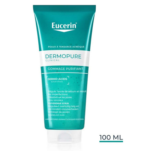 Eucerin DermoPure Gommage 100ml - Peau nette avec