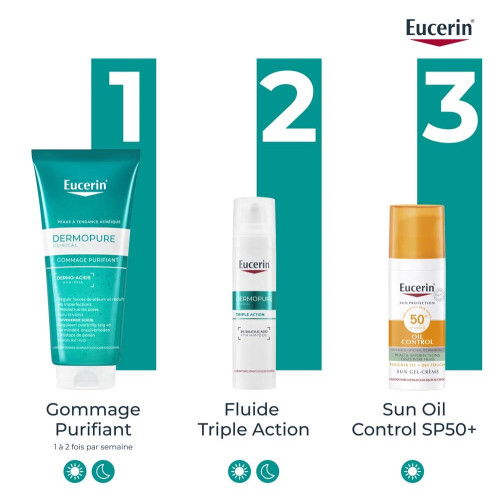 Eucerin DermoPure Gommage 100ml - Peau nette avec