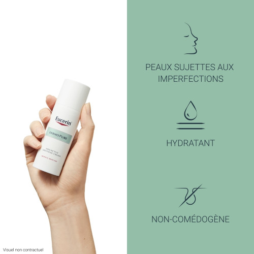 Eucerin Dermopure Hydra Crème 50ml - Apaisante et Compensatrice