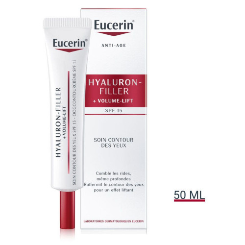 Eucerin Hyaluron-Filler Volume Lift Yeux SPF15 15ml - Anti-âge