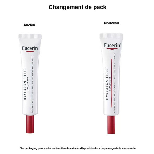 Eucerin Hyaluron-Filler Volume Lift Yeux SPF15 15ml - Anti-âge
