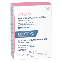 Ducray Ictyane Pain Dermatologique 100g - Soin Peaux Sèches