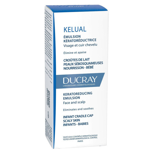 Ducray Kélual 50ml - Apaise Irritation, Élimine Squames