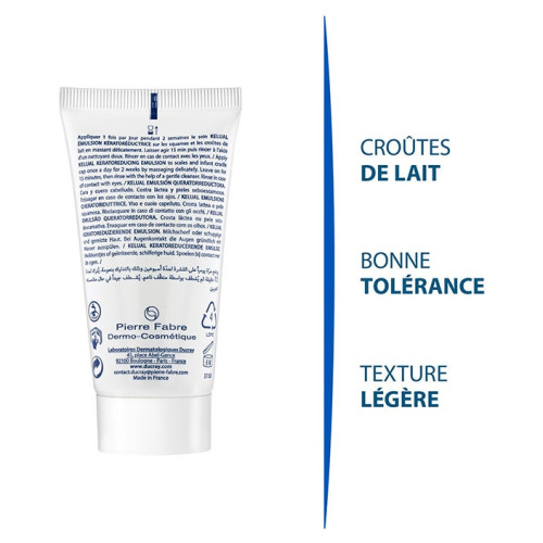Ducray Kélual 50ml - Apaise Irritation, Élimine Squames