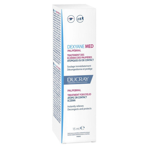 Ducray Dexyane MeD Palpébral 15ml - Apaise Eczéma Paupières