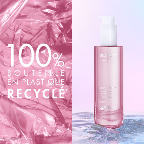 BIOTHERM Biosource Lotion Adoucissante 400ml - Hydratation 24h