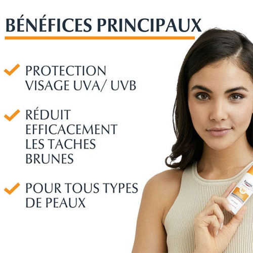 Eucerin Pigment Control Sun Fluid SPF50+ 50ml - Soin Visage