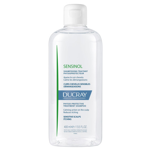 Ducray Sensinol Shampooing 400mL - Apaise et Calme Cuir Chevelu