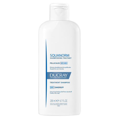Ducray Squanorm 200ml - Shampooing Antipelliculaire Efficace