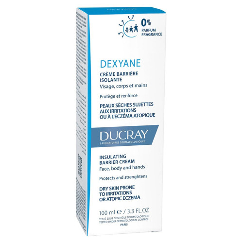 Ducray Dexyane 100ml - Soin Peau Sèche et Eczéma