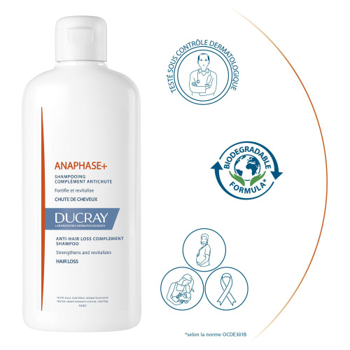 Ducray Anaphase 400ml - Shampooing Fortifiant Anti-Chute