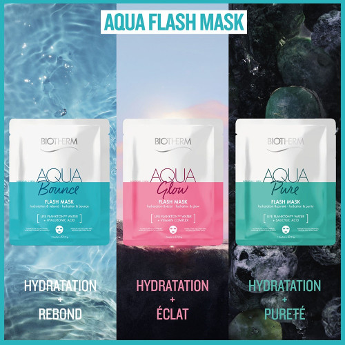 Biotherm Aqua Bounce Flash Mask 1 Sachet - Hydratation Intense
