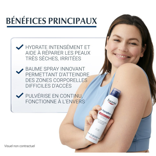Eucerin Aquaphor Baume Spray 250ml - Soin réparateur peau sèche