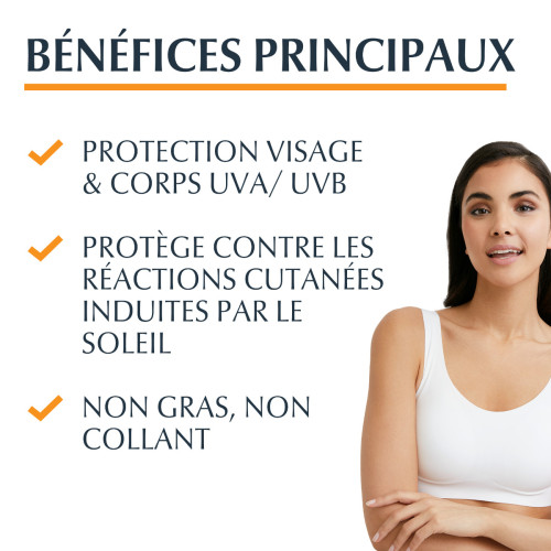 Eucerin Sun Leb SPF50 150ml - Protection Haute, Peaux Sensibles