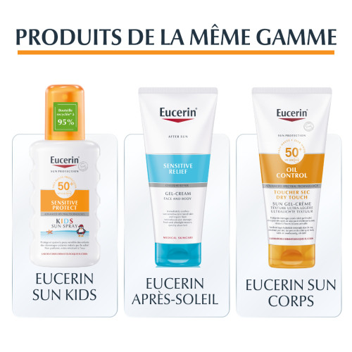 Eucerin Sun Leb SPF50 150ml - Protection Haute, Peaux Sensibles