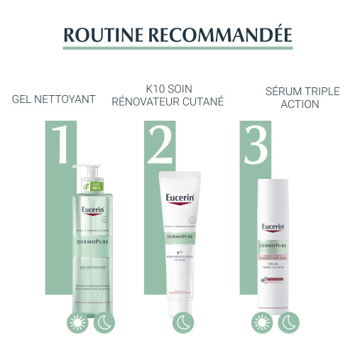 Eucerin DermoPure Fluide Matifiant 50ml - Peau nette et sans brillance