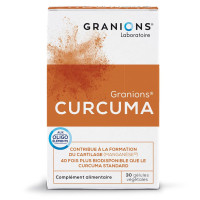 GRANIONS Curcuma 30 Gélules - Anti-inflammatoire Puissant