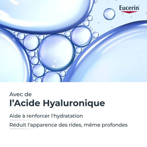 Eucerin Hyaluron Filler Yeux SPF15 15mL - Réduit Rides, Hydrate