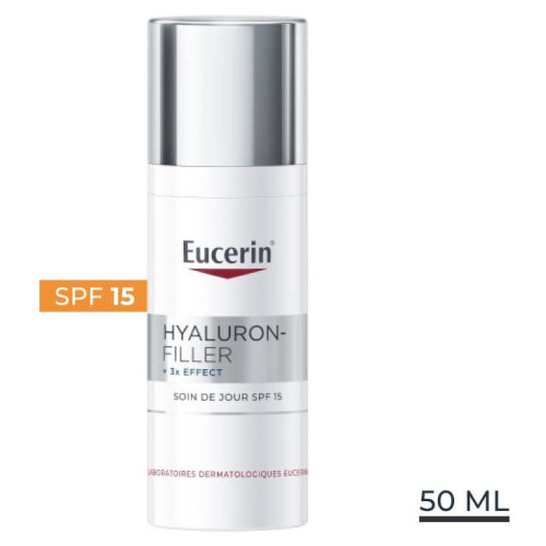 Eucerin Hyaluron Filler 50mL - Soin Jour Anti-rides SPF15